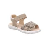 BEIGE LEO SPARKLE SANDAL