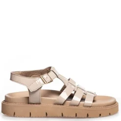 BEIGE MAGIC AND GIRLS PATENT SANDAL