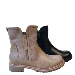 BEIGE STØVLE