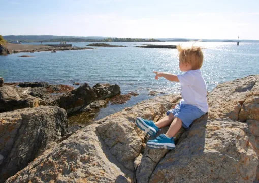 BLÅ SNEAKER