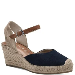 BLÅ WEDGE PUMPS
