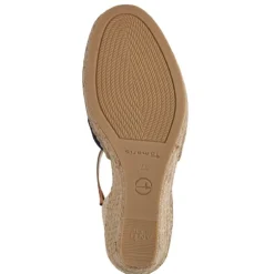 BLÅ WEDGE PUMPS
