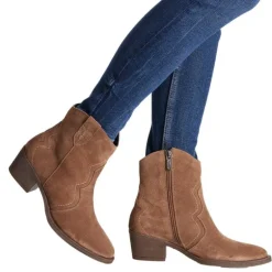 BRUN COWBOY STØVLE
