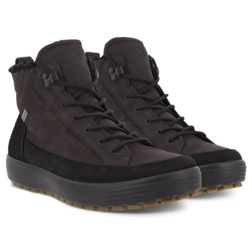 BRUN/SORT SOFT 7 TRED STØVLE