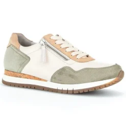 CARAMEL/GRØN SNEAKER