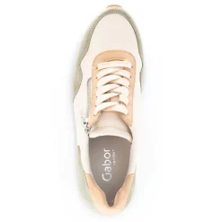 CARAMEL/GRØN SNEAKER