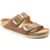 COGNAC BIG BUCKLE SANDAL - SMAL