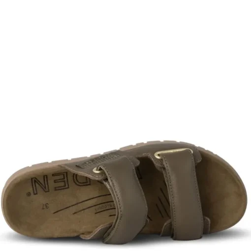 GRØN LISA LEATHER SANDAL
