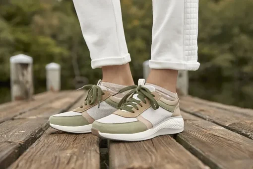 GRØN/BRUN DOLPHIN SNEAKER