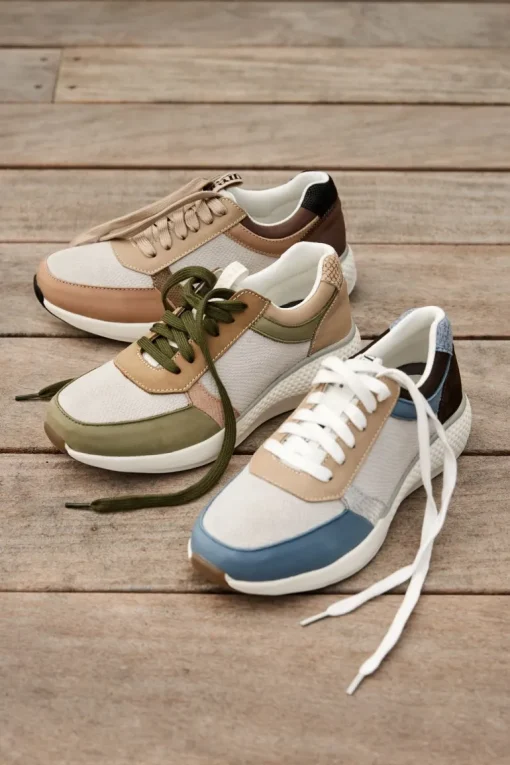 GRØN/BRUN DOLPHIN SNEAKER