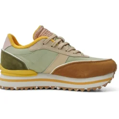 GRØN/MULTI NELLI PLATEAU SNEAKER