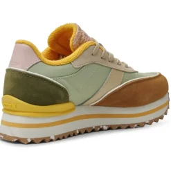 GRØN/MULTI NELLI PLATEAU SNEAKER