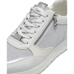 HVID/SØLV SNEAKER