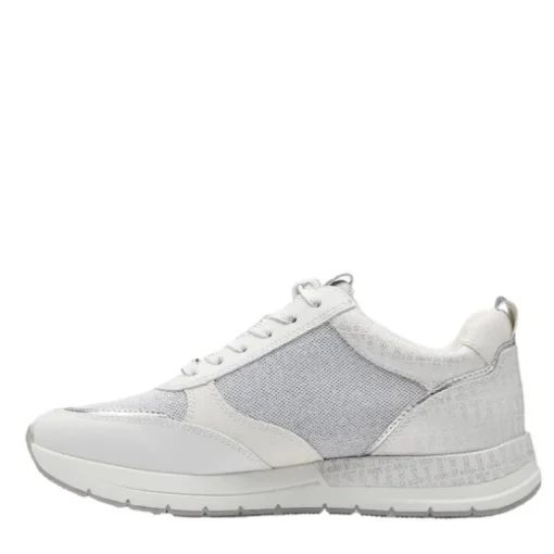 HVID/SØLV SNEAKER