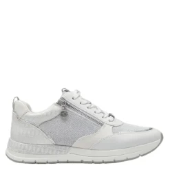 HVID/SØLV SNEAKER