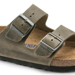 KHAKI ARIZONA SOFT SANDAL - SMAL