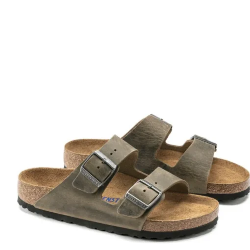 KHAKI ARIZONA SOFT SANDAL - SMAL