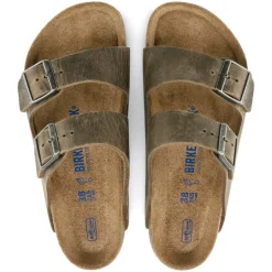 KHAKI ARIZONA SOFT SANDAL - SMAL