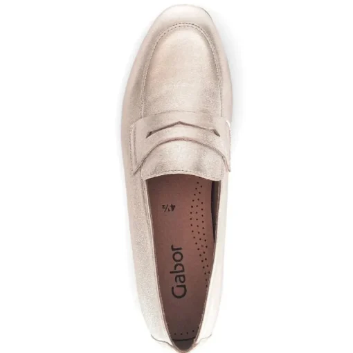 METALLIC LOAFER
