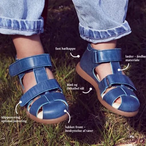 NAVY FLORIAN SANDAL