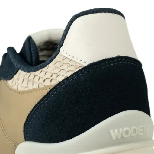 NAVY MULTI RONJA PLATEAU SNEAKER