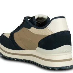 NAVY MULTI RONJA PLATEAU SNEAKER