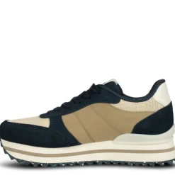 NAVY MULTI RONJA PLATEAU SNEAKER