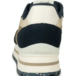 NAVY MULTI RONJA PLATEAU SNEAKER