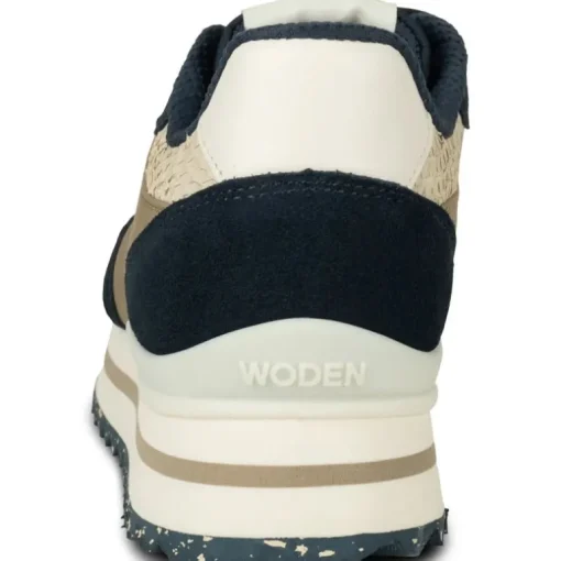 NAVY MULTI RONJA PLATEAU SNEAKER