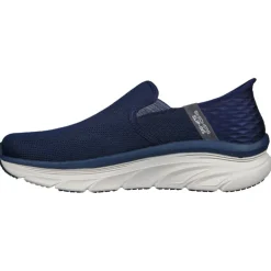 NAVY RELAXED FIT SLIP INS D'LUX WALKER OXFORD