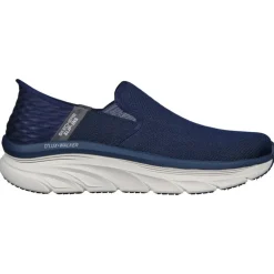 NAVY RELAXED FIT SLIP INS D'LUX WALKER OXFORD