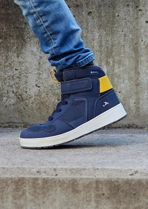 NAVY/GUL BASKET