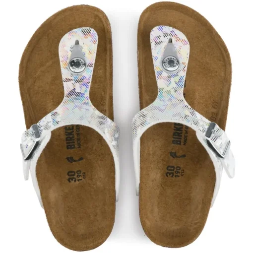 SØLV HOLO SANDAL