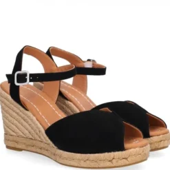 SORT A6709 SANDAL