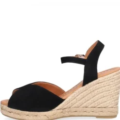 SORT A6709 SANDAL