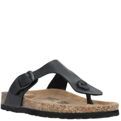 SORT BARNS SANDAL