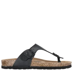 SORT BARNS SANDAL