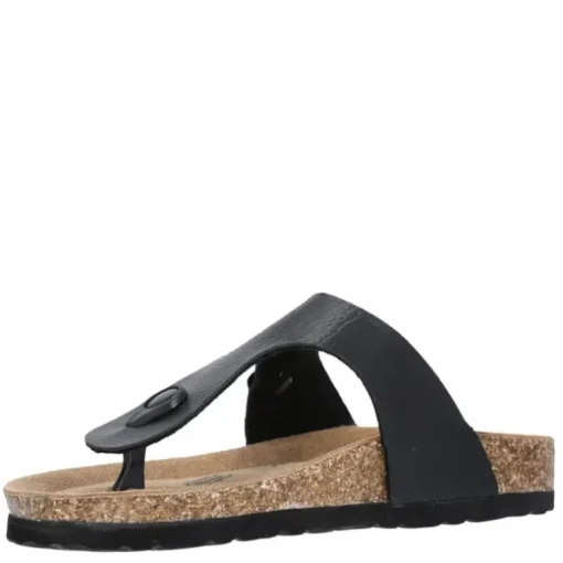 SORT BARNS SANDAL