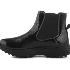 SORT ELENA PATENT STØVLE