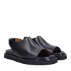 SORT GLAT A4105 SANDAL