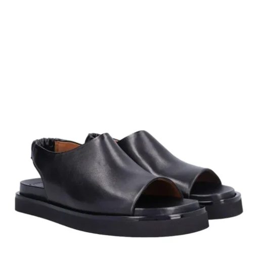 SORT GLAT A4105 SANDAL