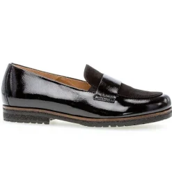 SORT LAK LOAFER