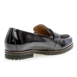SORT LAK LOAFER
