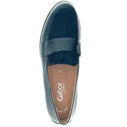 SORT LAK LOAFER