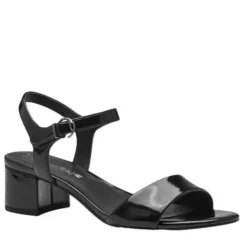 SORT LAK SANDAL
