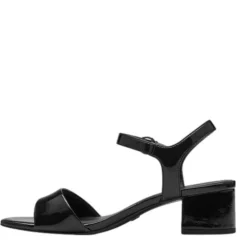 SORT LAK SANDAL