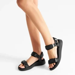 SORT LINE GLITTER SANDAL