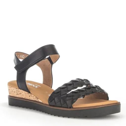 SORT SANDAL