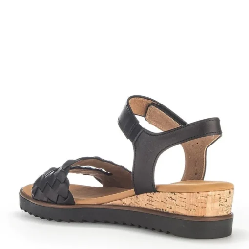 SORT SANDAL