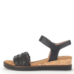 SORT SANDAL